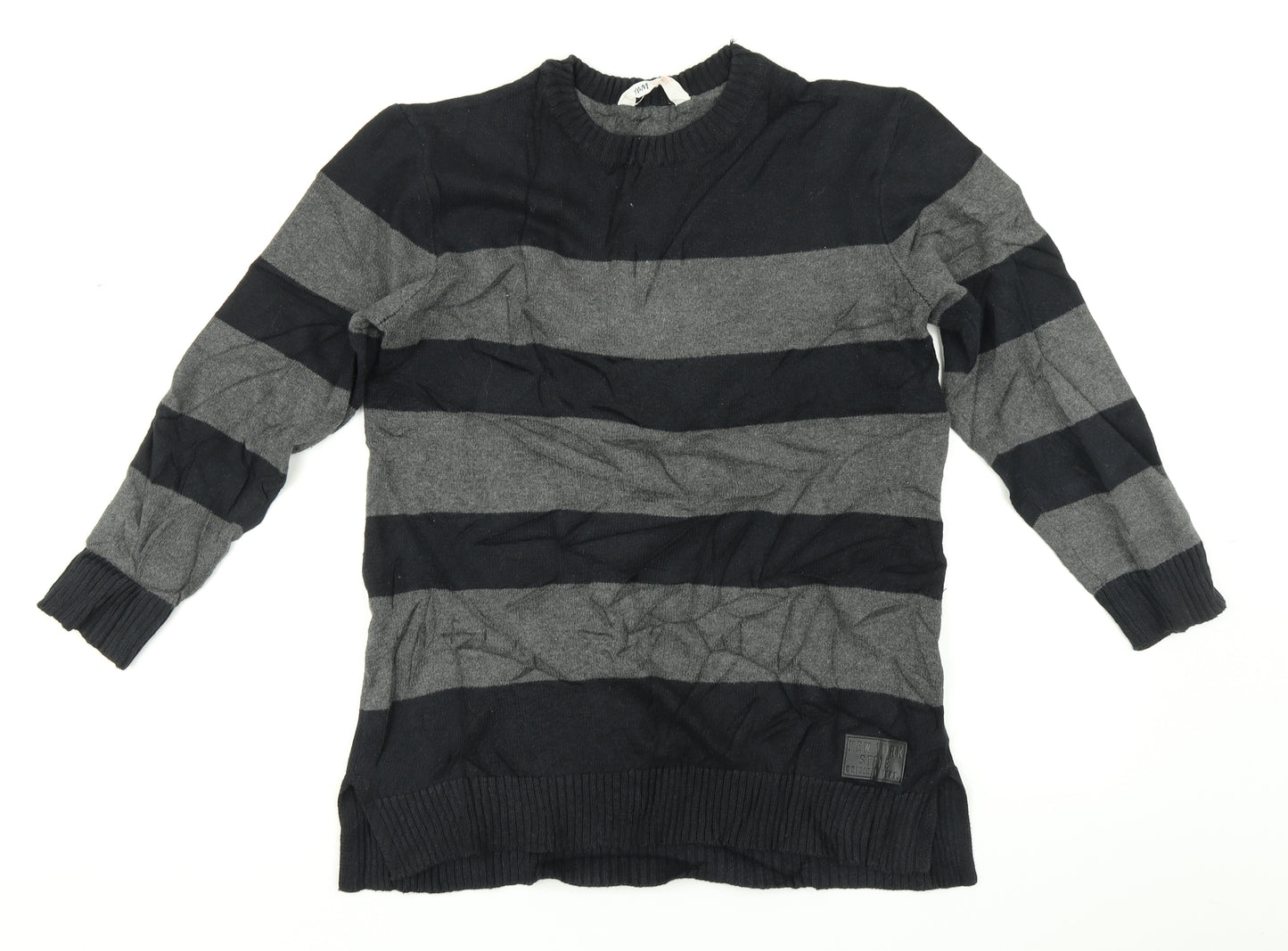 H&M Boys Multicoloured Striped  Pullover Jumper Size 11-12 Years
