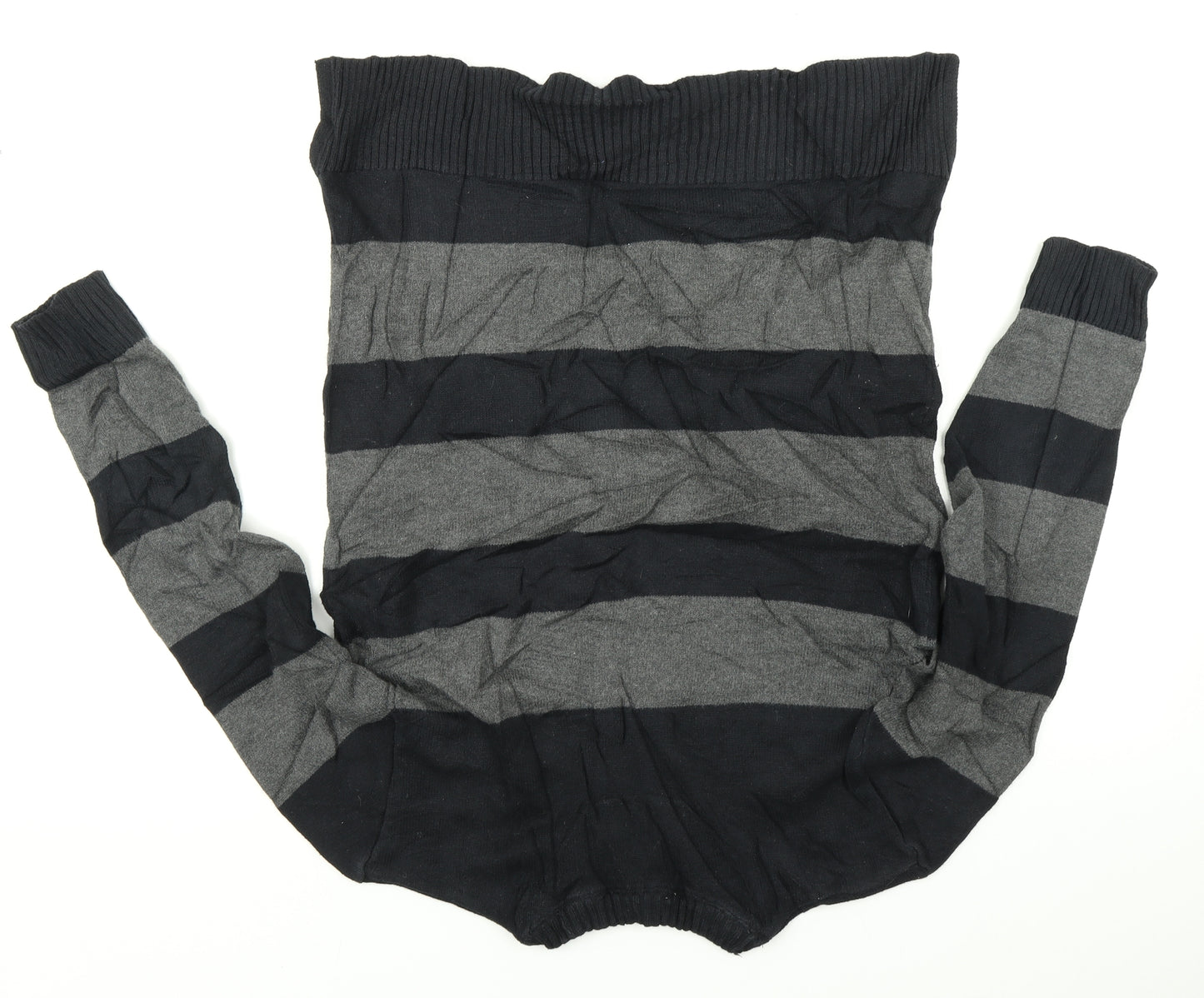 H&M Boys Multicoloured Striped  Pullover Jumper Size 11-12 Years