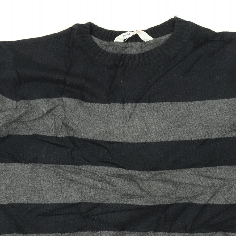 H&M Boys Multicoloured Striped  Pullover Jumper Size 11-12 Years