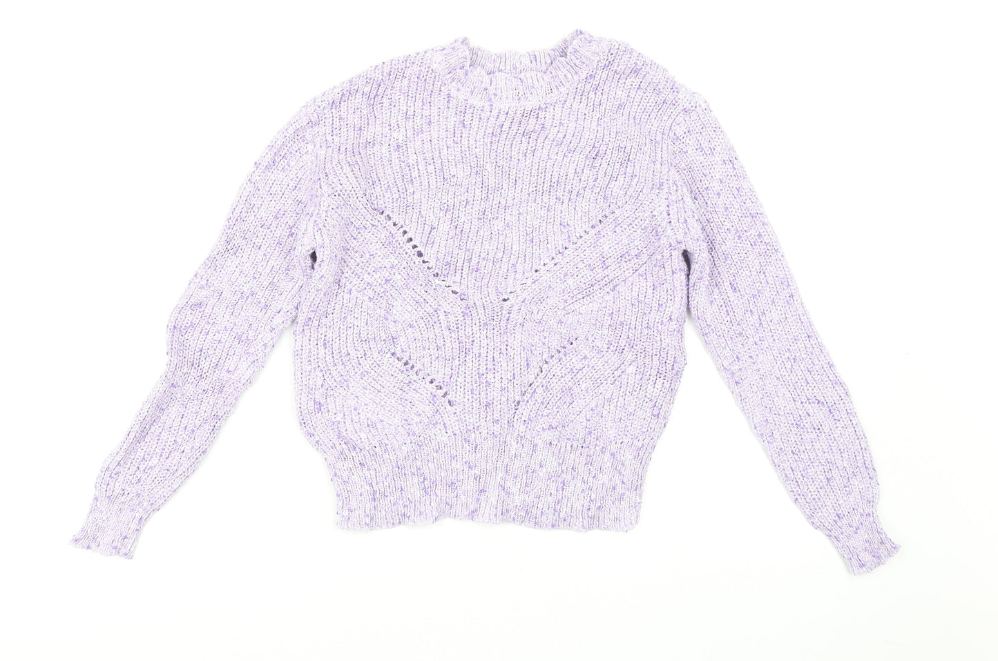 George Womens Purple   Pullover Jumper Size S