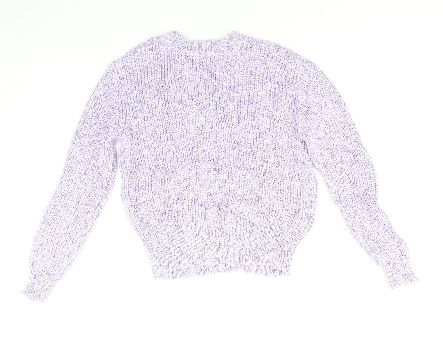 George Womens Purple   Pullover Jumper Size S