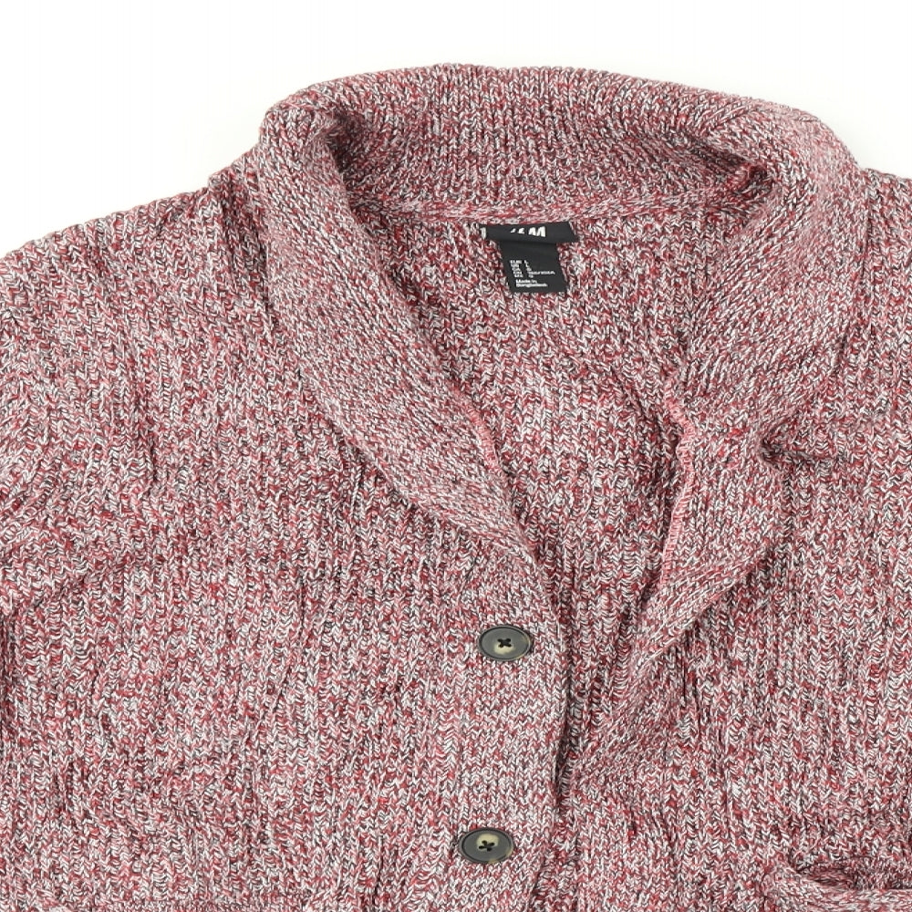 H&M Womens Purple   Cardigan Jumper Size L