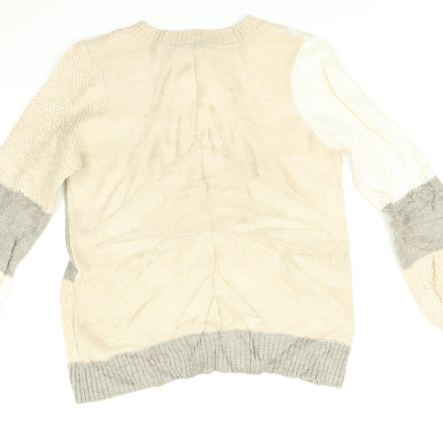 M&Co Womens Multicoloured   Pullover Jumper Size 12