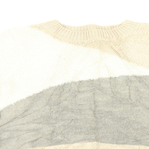M&Co Womens Multicoloured   Pullover Jumper Size 12