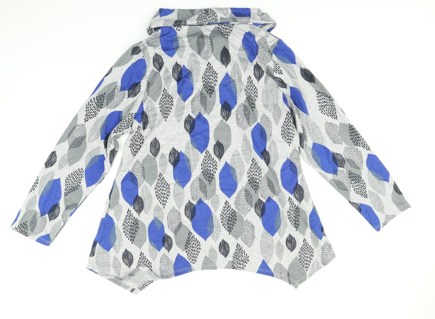 tigi Womens Multicoloured Geometric  Pullover Jumper Size 18