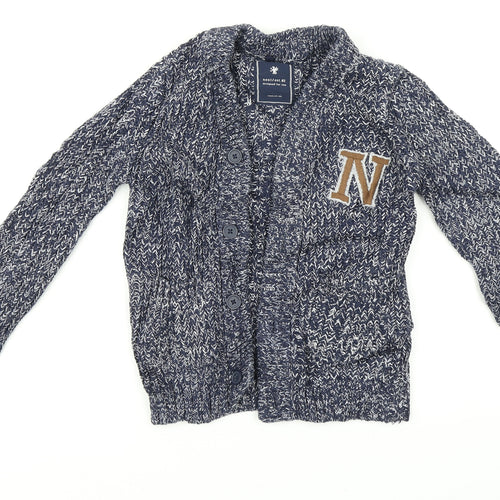 NEXT Girls Blue   Cardigan Jumper Size 3-4 Years