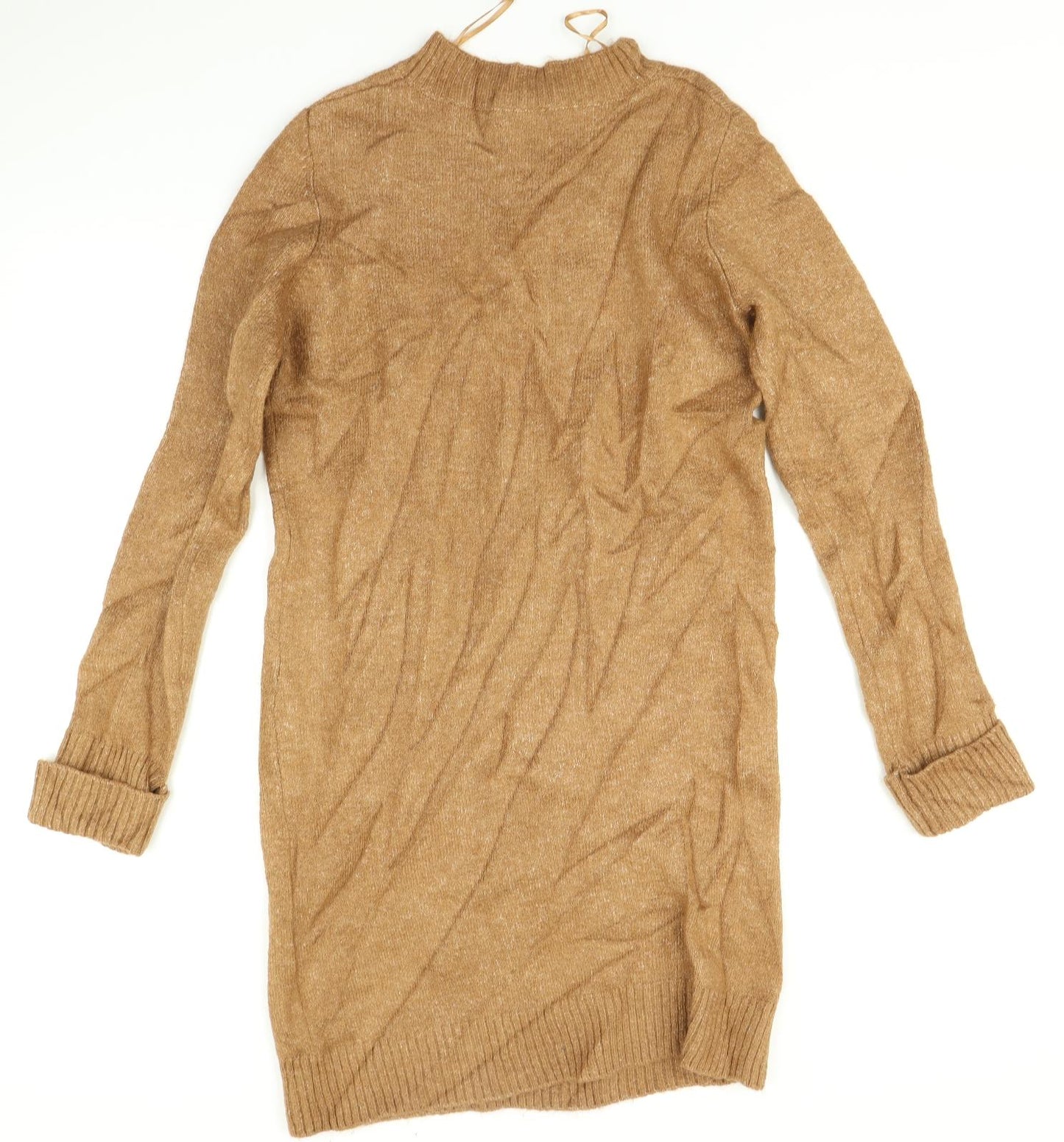 Collection Pimkle Womens Brown   Jumper Dress  Size M