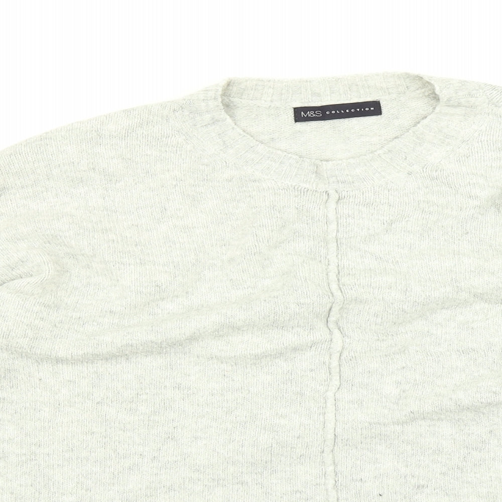 Marks and spencers Womens Grey   Pullover Jumper Size L