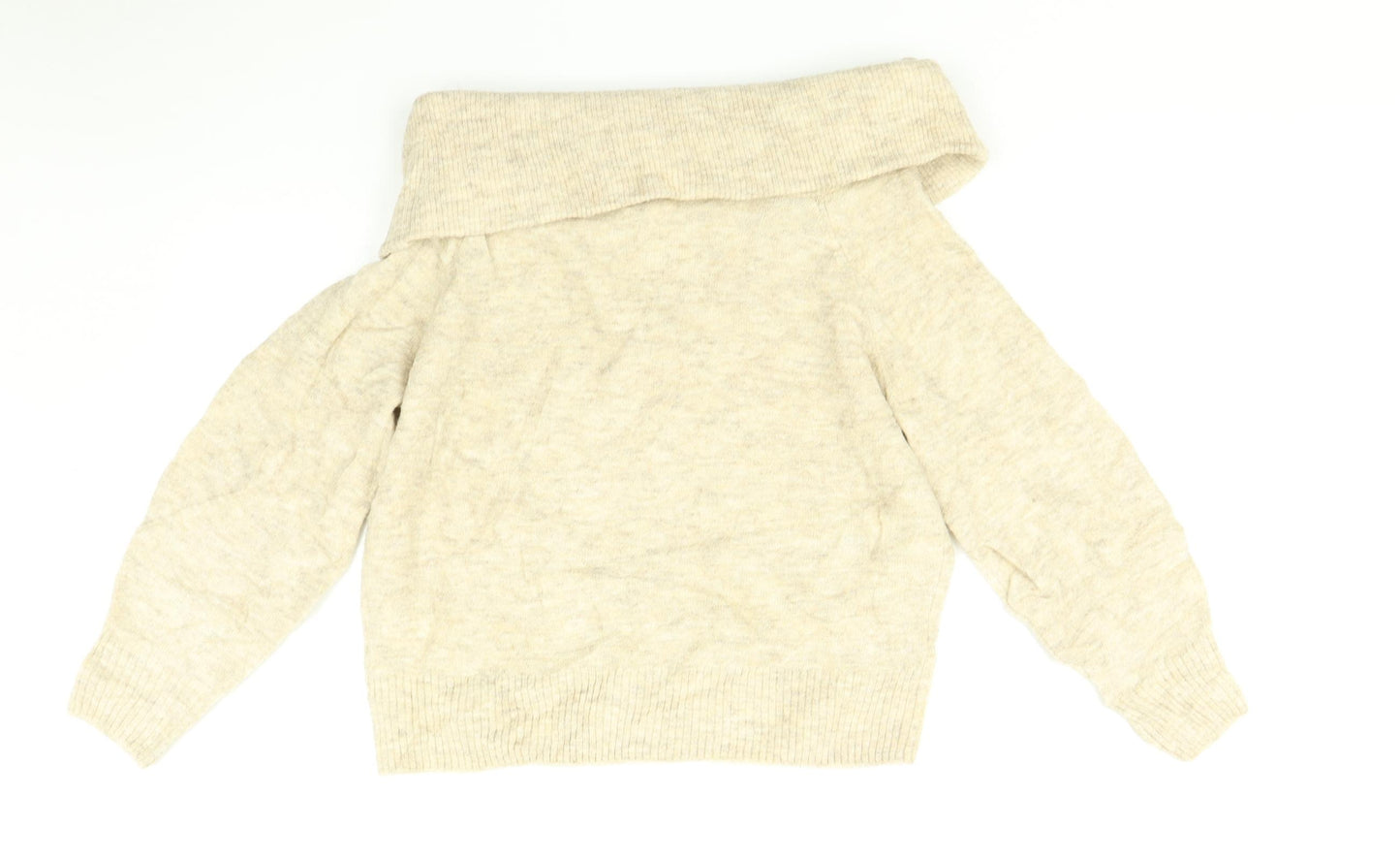 H&M Womens Beige   Pullover Jumper Size XS