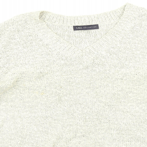 mark and spencers Womens Grey   Pullover Jumper Size 12