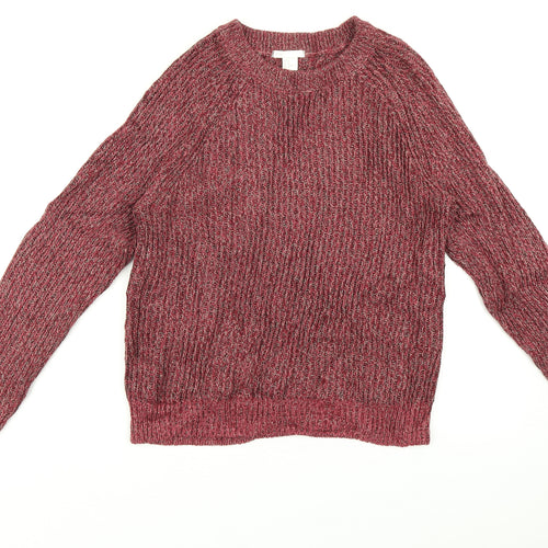 H&M Womens Purple   Pullover Jumper Size M