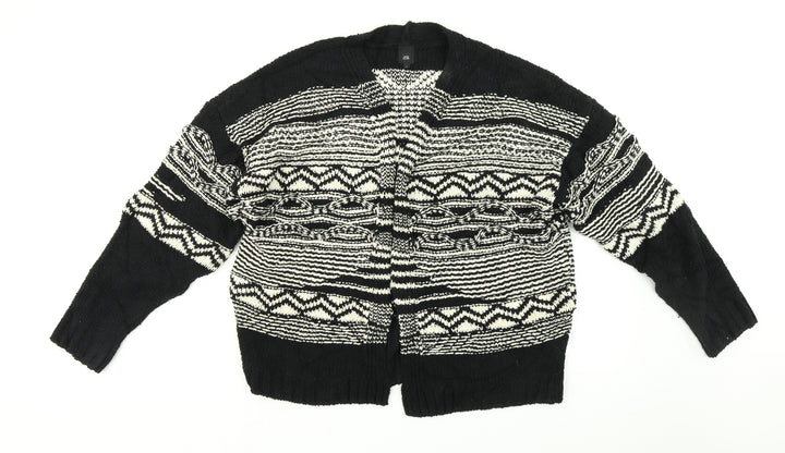River Island Womens Multicoloured Argyle/Diamond  Cardigan Jumper Size M