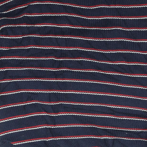 Max Studio Womens Multicoloured Striped  Pullover Jumper Size M