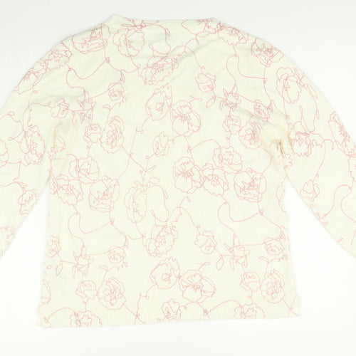 Papaya Womens Multicoloured Floral  Pullover Jumper Size 14