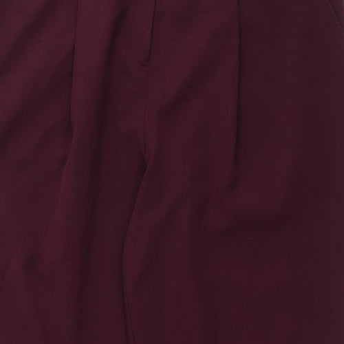 New Look Womens Red   Trousers  Size 16 L24 in