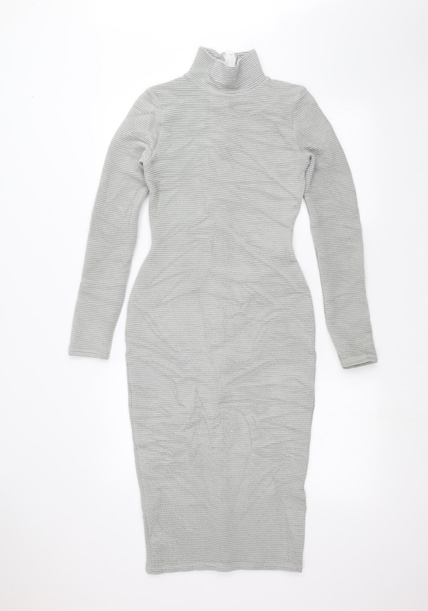 Missguided Womens Grey   Pencil Dress  Size 6