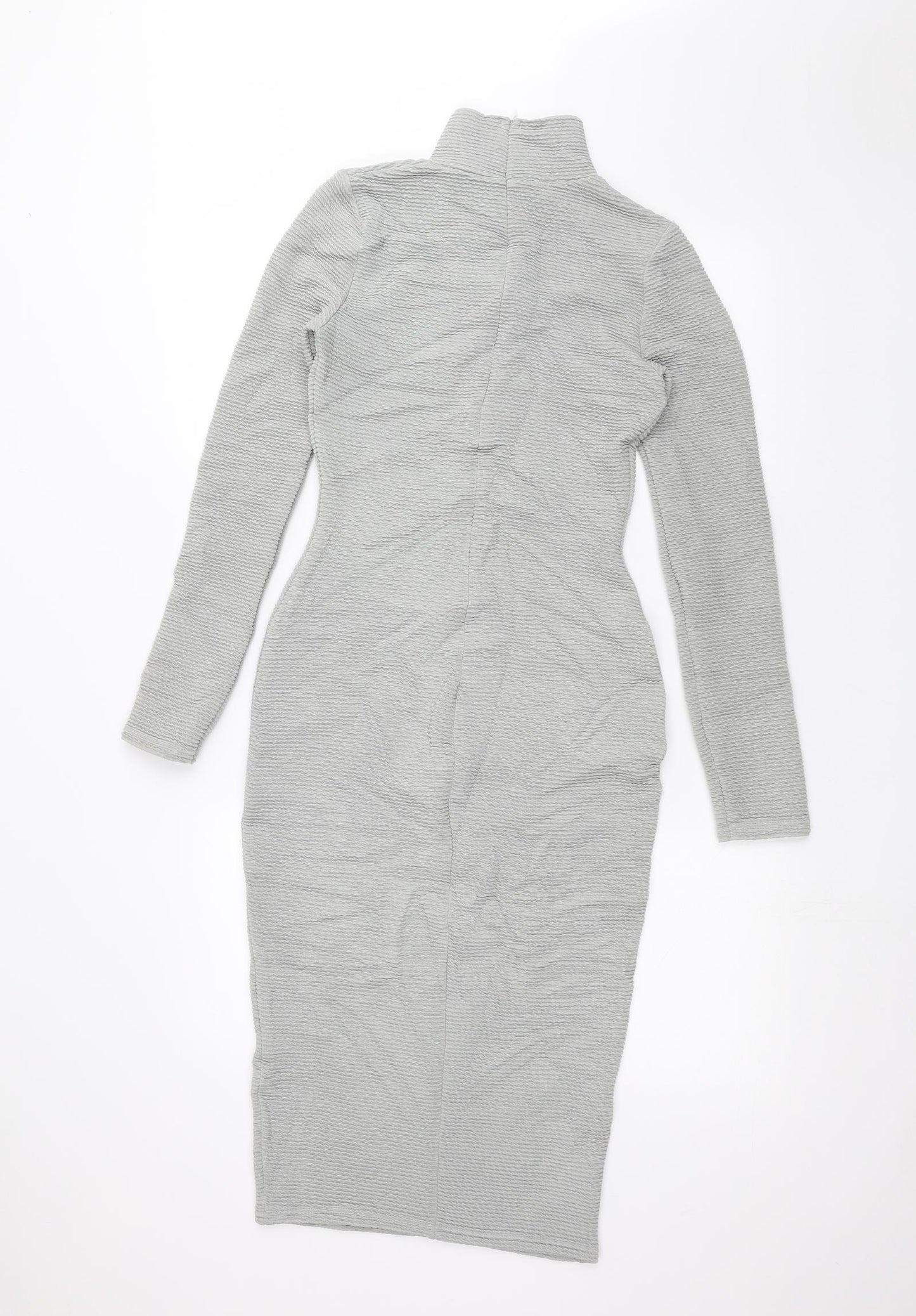 Missguided Womens Grey   Pencil Dress  Size 6