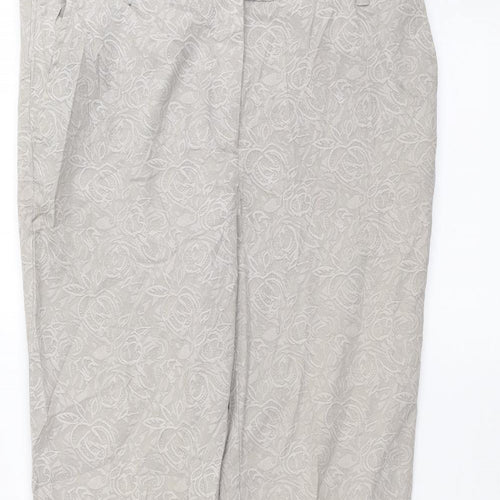NEXT Womens Grey   Trousers  Size 12 L26 in
