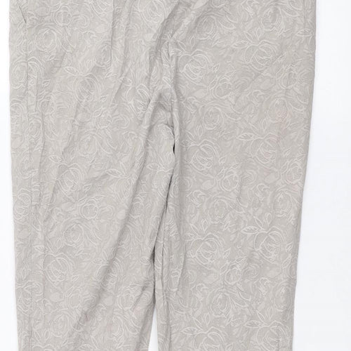 NEXT Womens Grey   Trousers  Size 12 L26 in