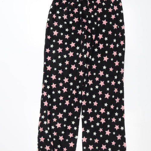 Preworn Womens Black Polka Dot  Trousers  Size M L26 in