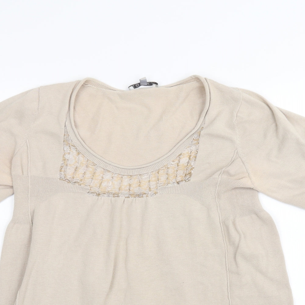 Kookai Womens Brown   Basic T-Shirt Size M