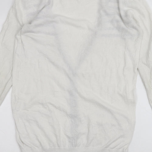 F&F Womens White   Cardigan Jumper Size 14