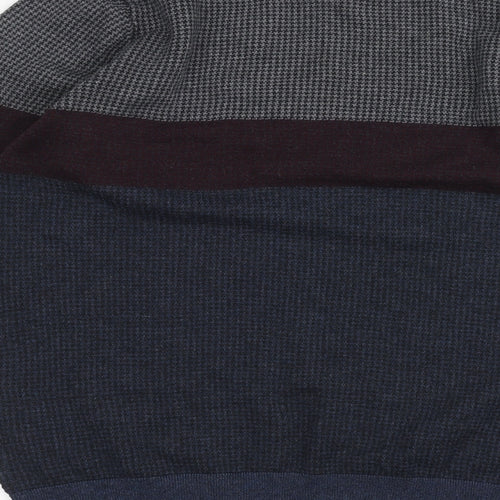 Marks and Spencer Mens Blue   Pullover Jumper Size L