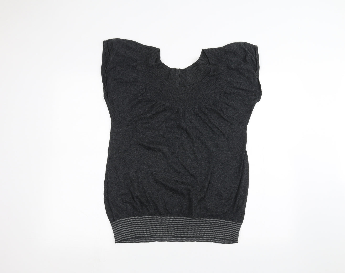 Aphorism Womens Grey   Basic T-Shirt Size L