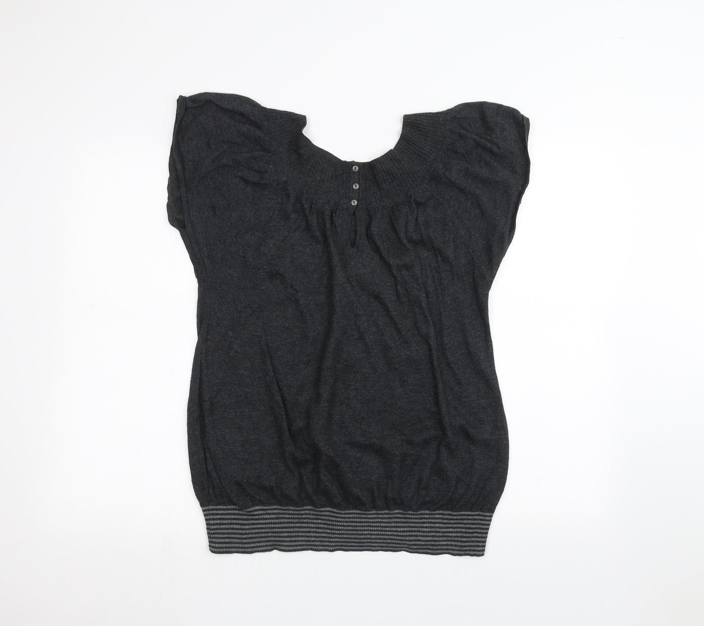 Aphorism Womens Grey   Basic T-Shirt Size L