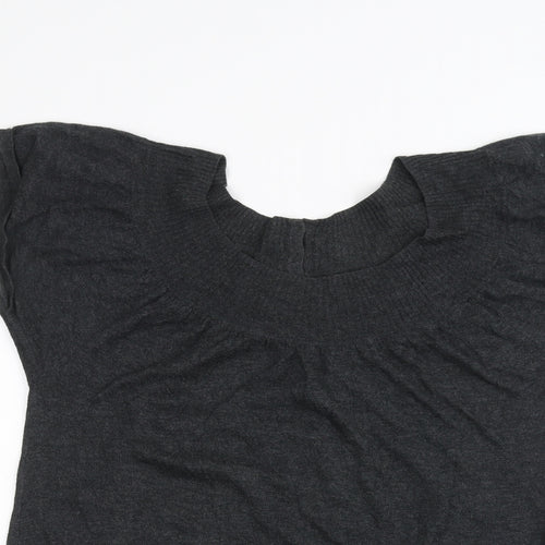Aphorism Womens Grey   Basic T-Shirt Size L