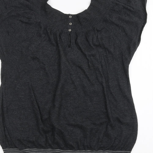 Aphorism Womens Grey   Basic T-Shirt Size L