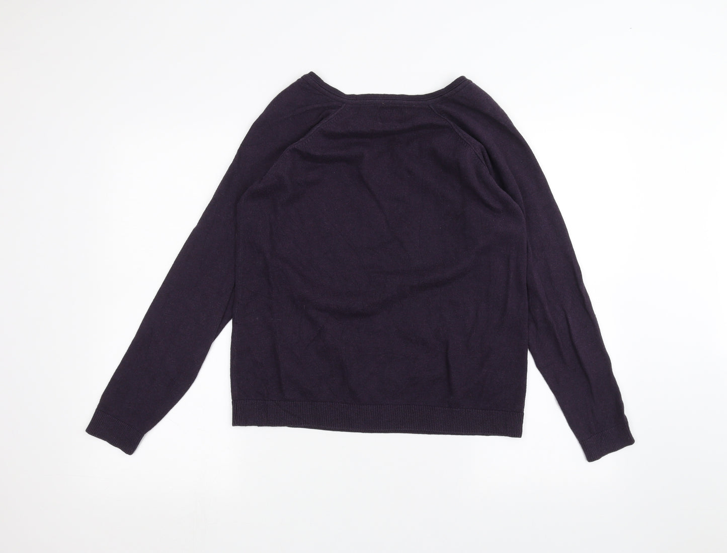 River Island Womens Purple   Pullover Jumper Size 16