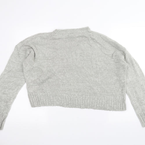 NEXT Womens Grey   Pullover Jumper Size L
