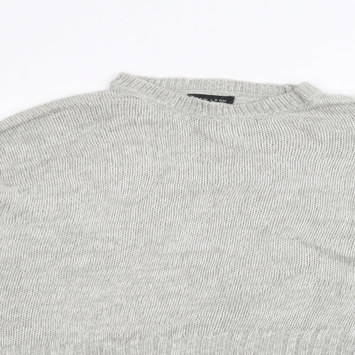 NEXT Womens Grey   Pullover Jumper Size L