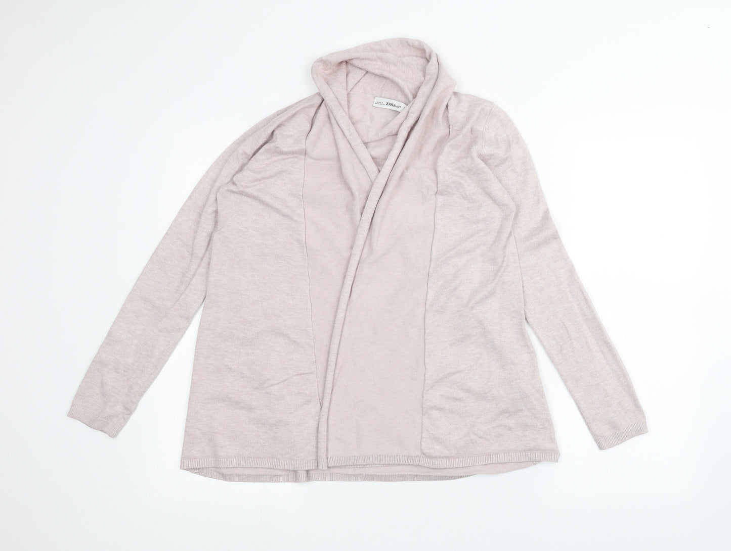 Zara Womens Pink   Cardigan Jumper Size M