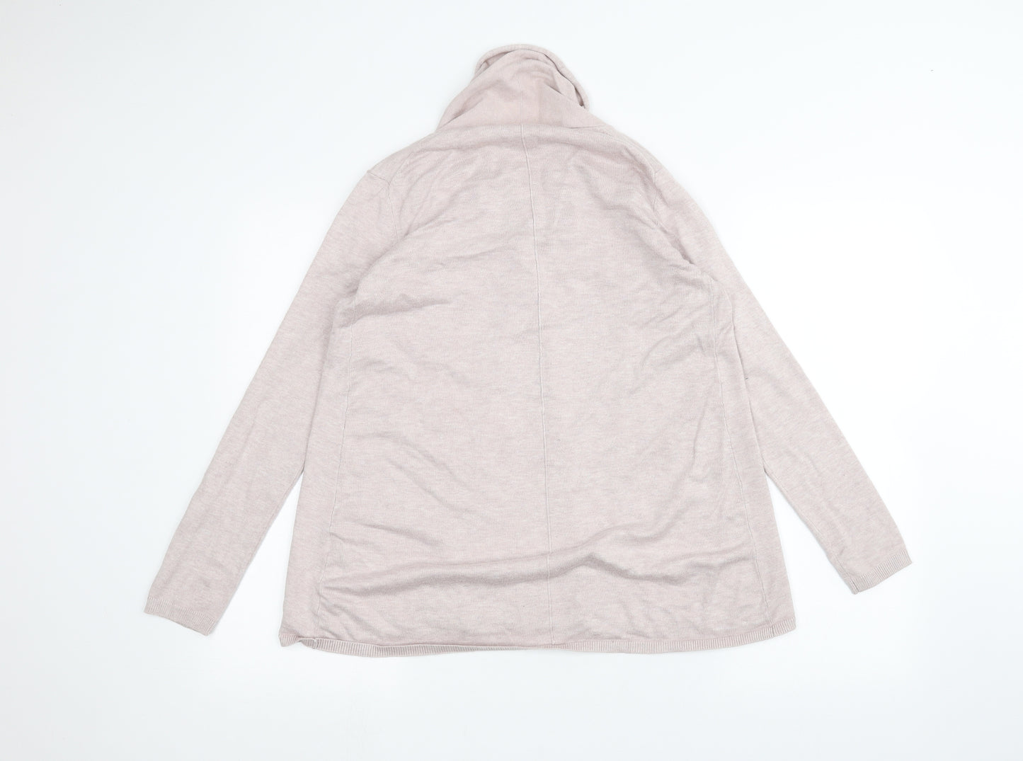Zara Womens Pink   Cardigan Jumper Size M