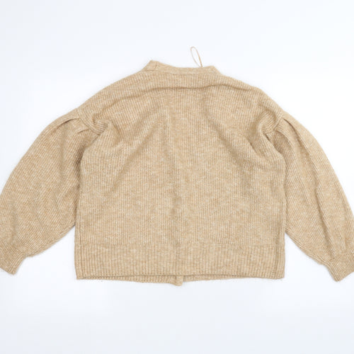 George Womens Gold   Jacket Coatigan Size M