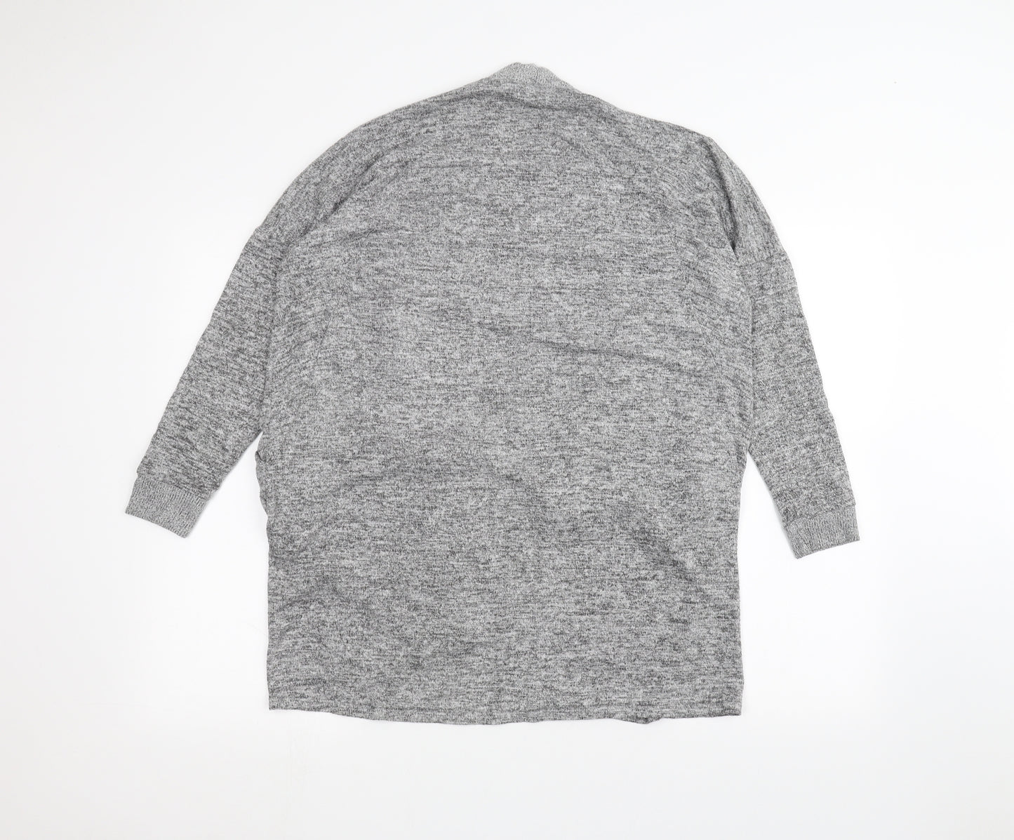 Sparkle & Fade Womens Grey   Cardigan Jumper Size S