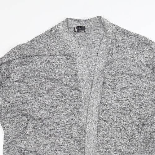 Sparkle & Fade Womens Grey   Cardigan Jumper Size S