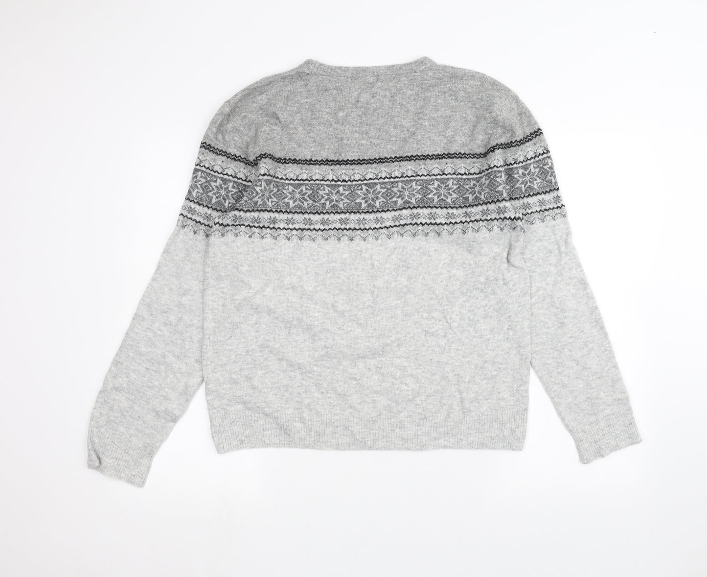 TU Mens Grey   Pullover Jumper Size L