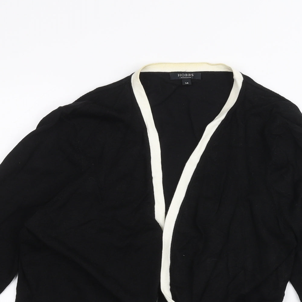 Hobbs Womens Black   Cardigan Jumper Size 14