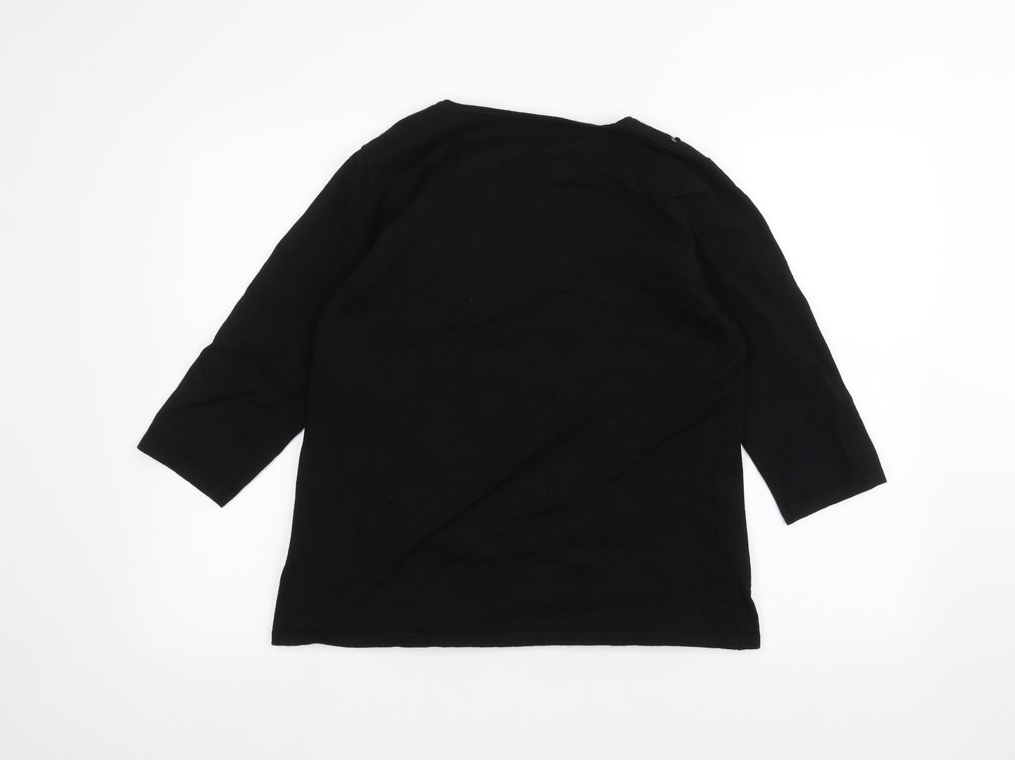 Preworn Womens Black   Pullover Jumper Size L