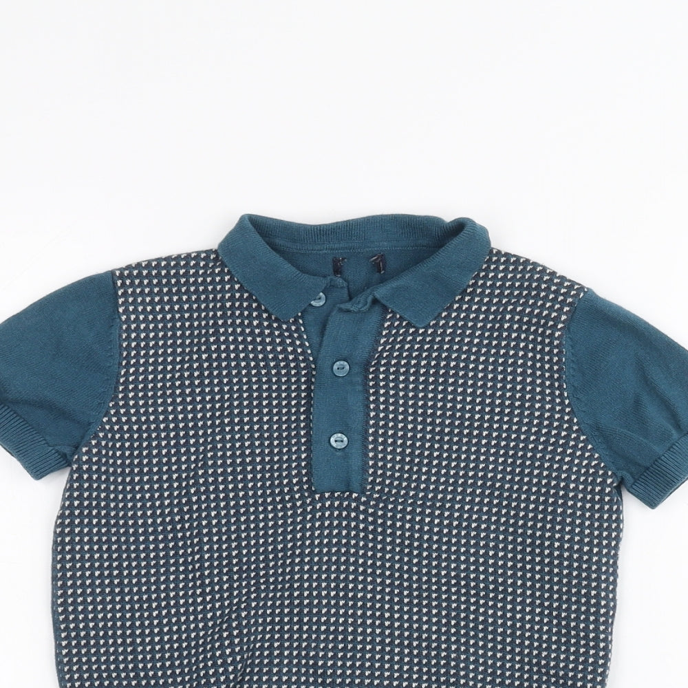 NEXT Boys Blue   Basic Polo Size 6 Years