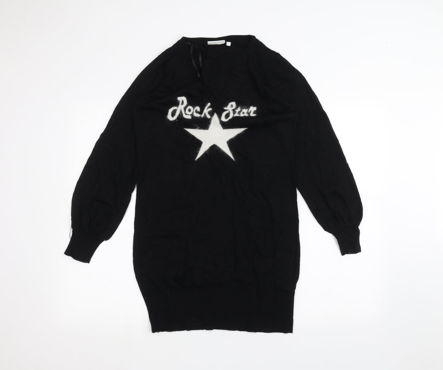New Look Womens Black   Pullover Jumper Size 12