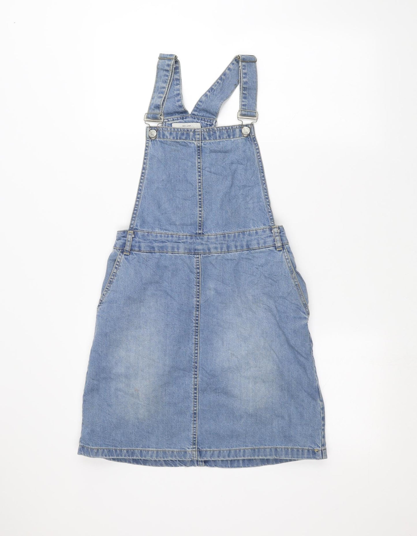 New Look Womens Blue  Denim A-Line  Size 8