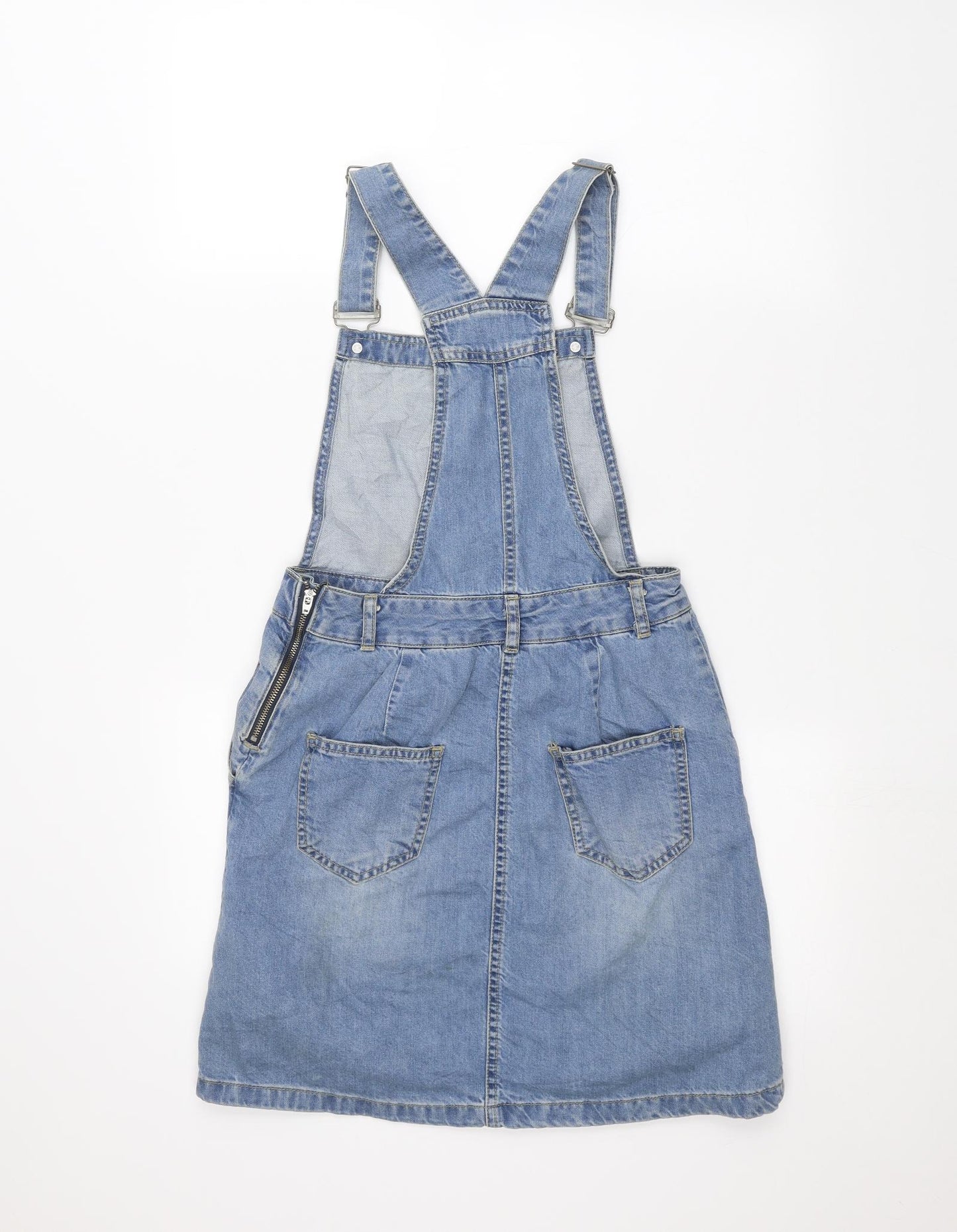 New Look Womens Blue  Denim A-Line  Size 8