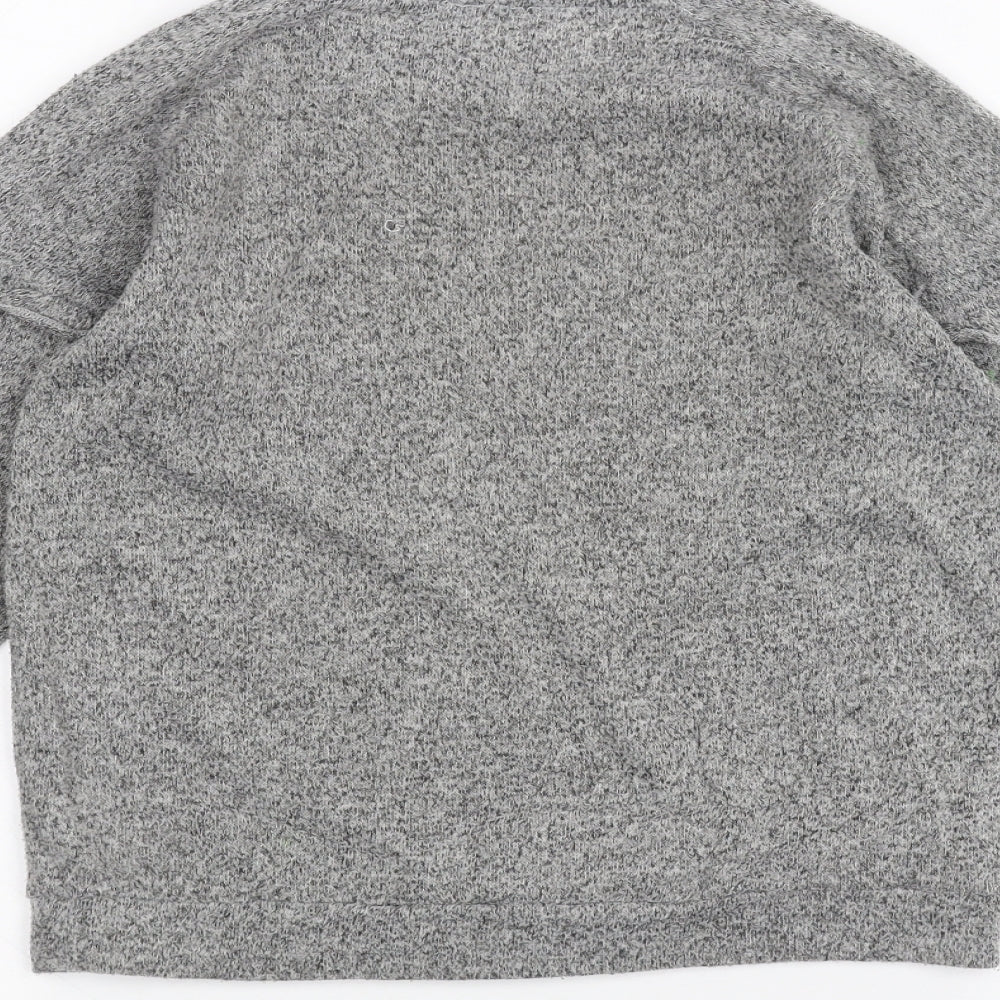 Primark Girls Grey   Pullover Jumper Size 8-9 Years  - Unicorn