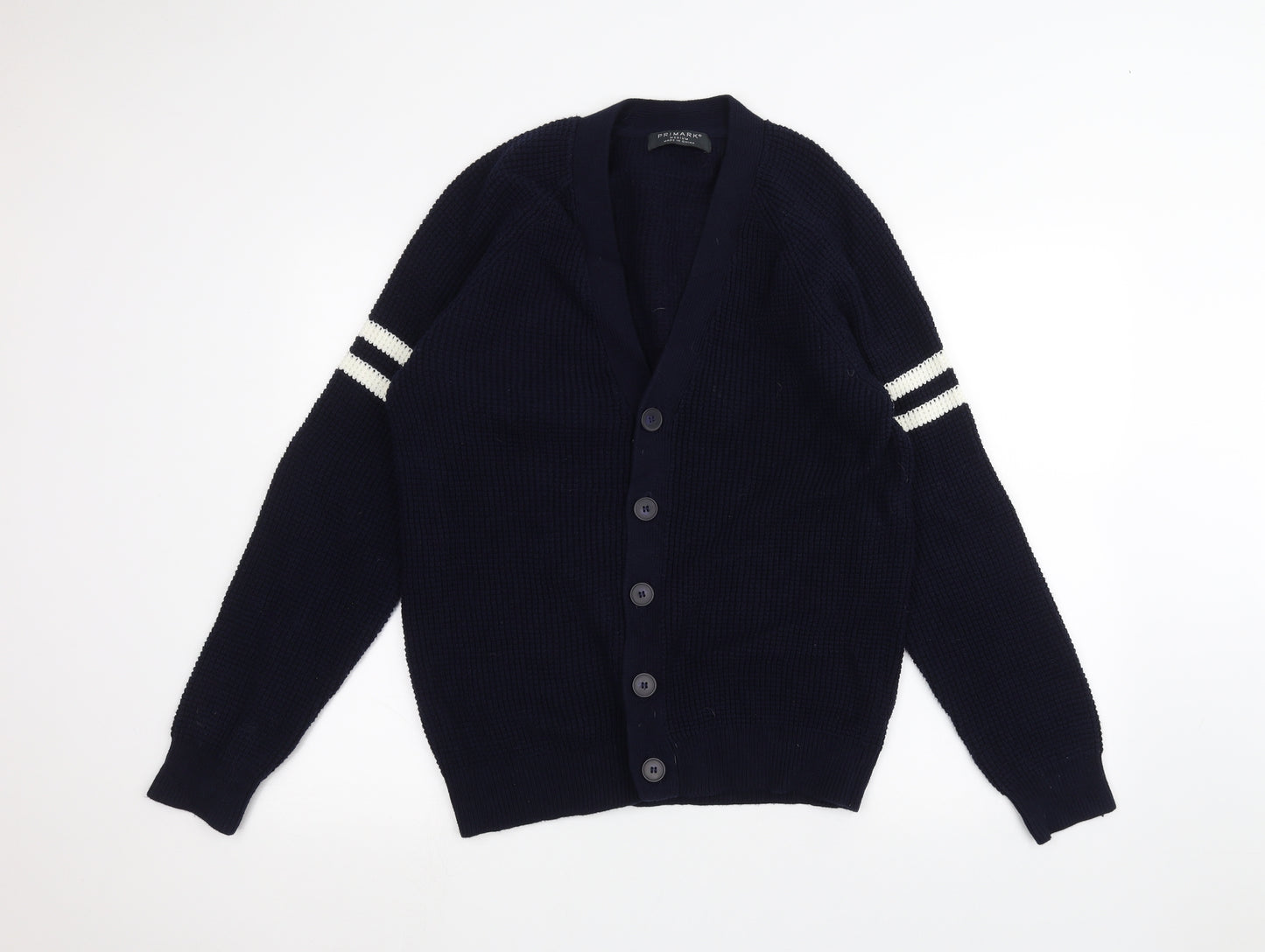 Primark Mens Blue   Jacket Coatigan Size M