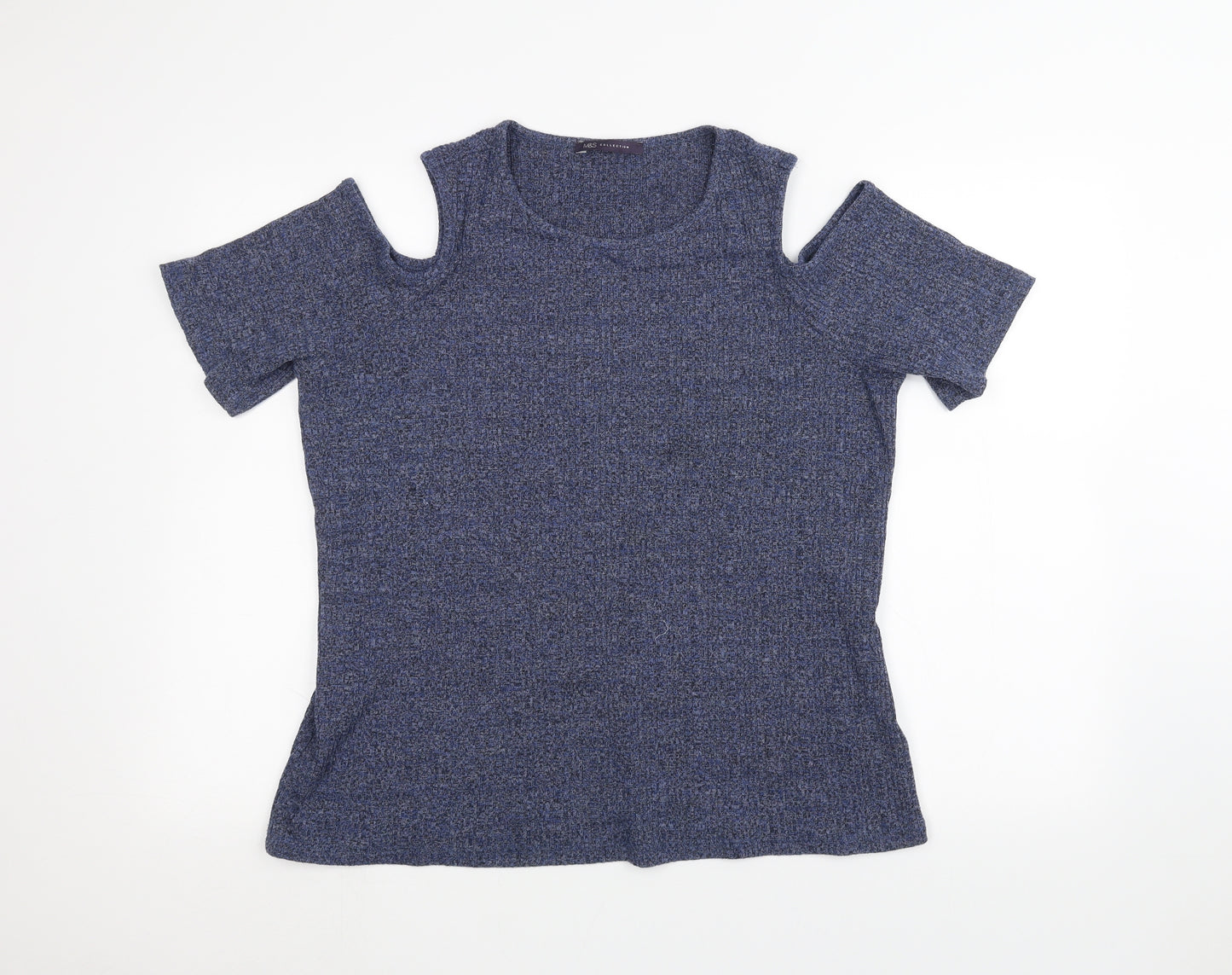Marks and Spencer Womens Blue   Basic T-Shirt Size 20
