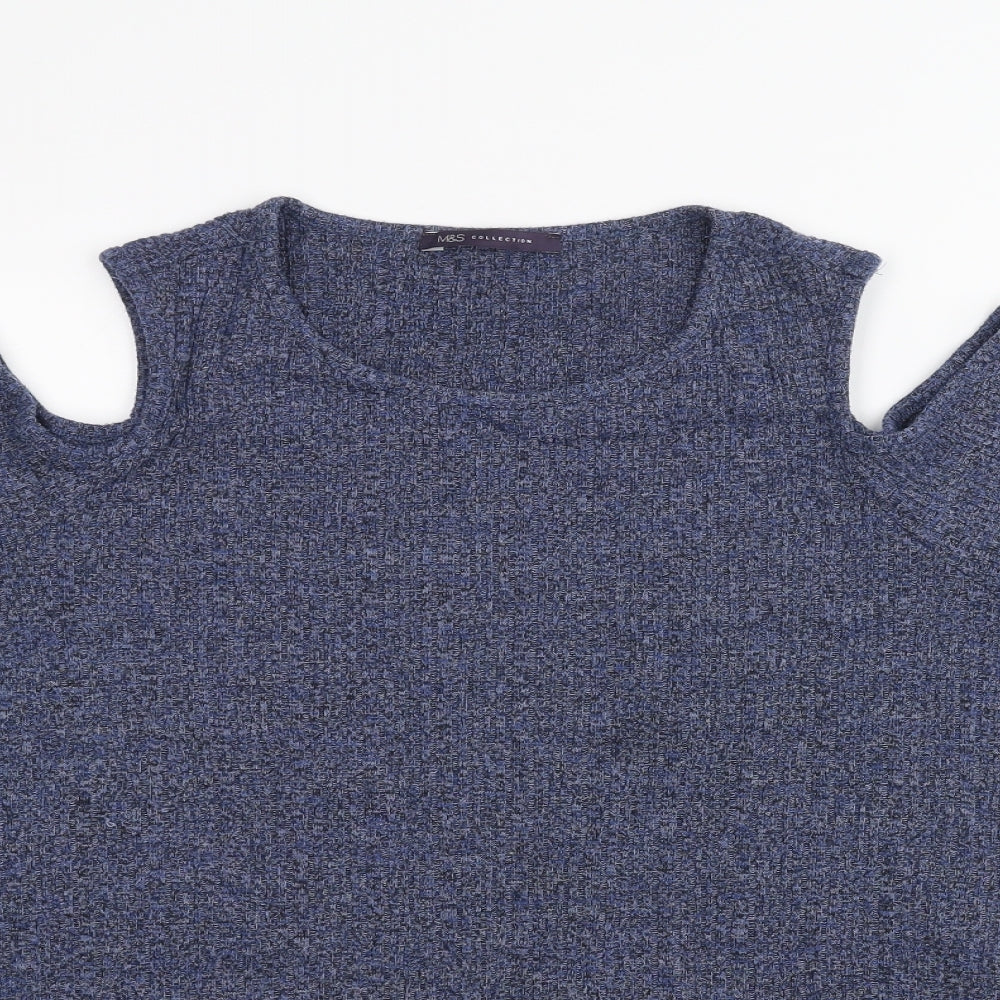 Marks and Spencer Womens Blue   Basic T-Shirt Size 20